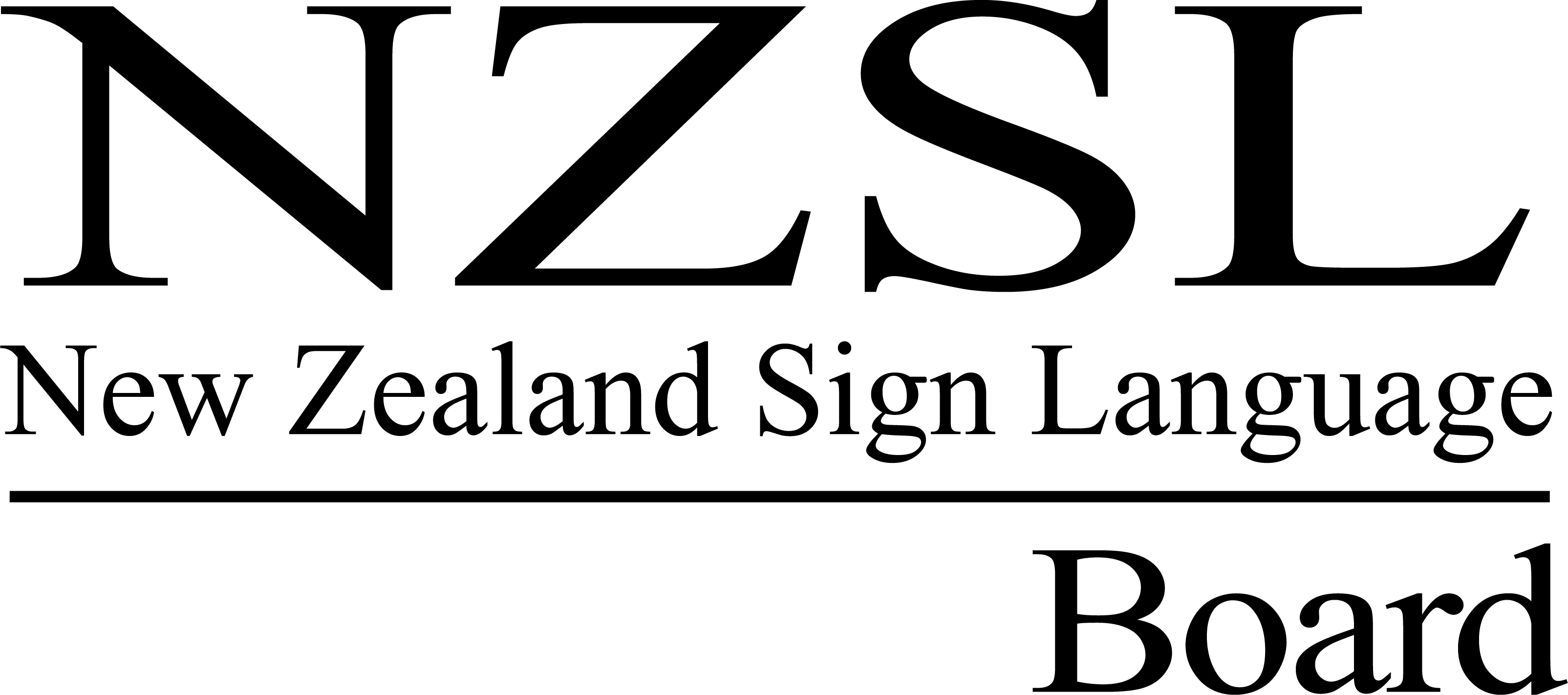 NZSL Board brand_black