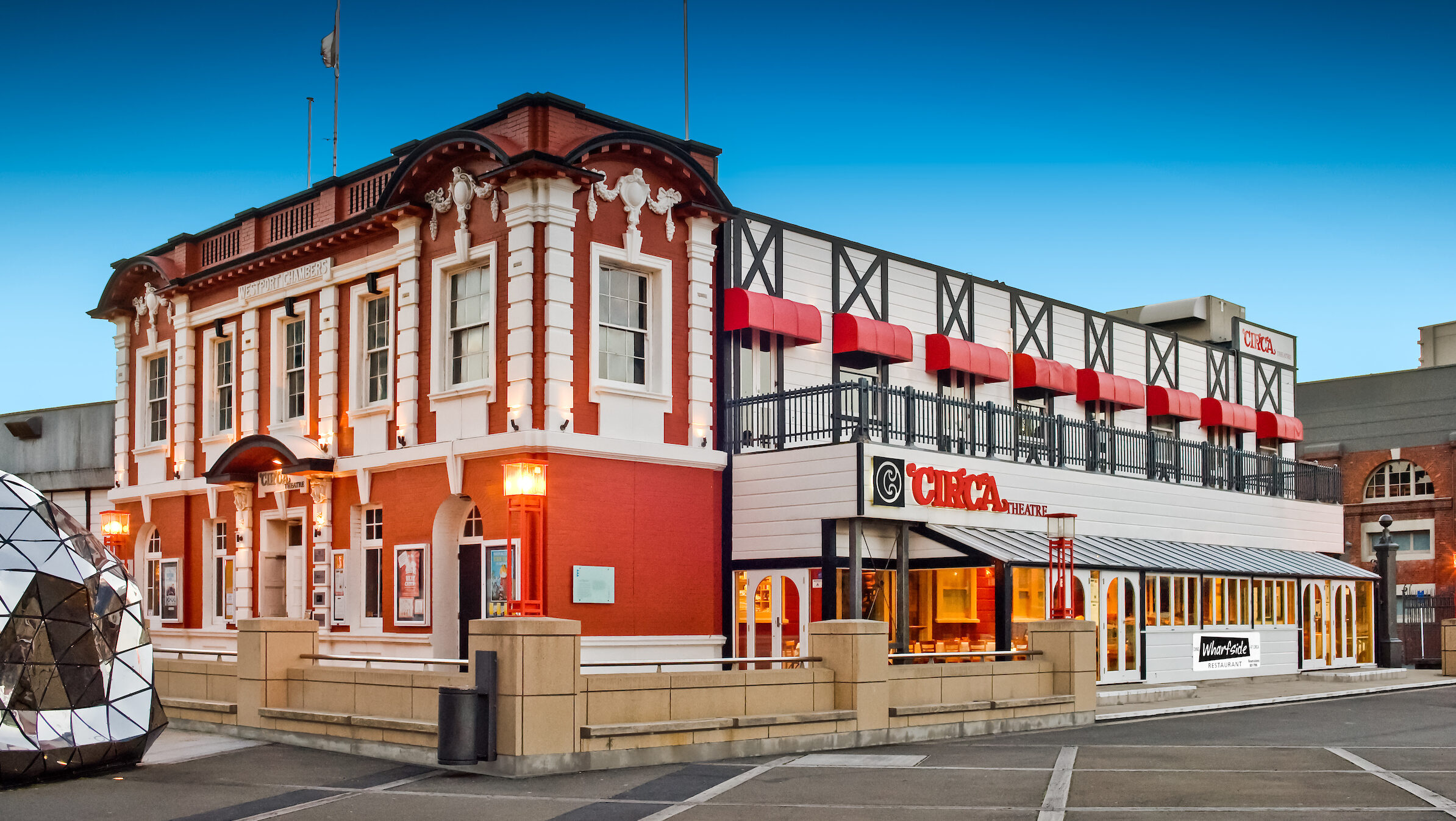 Circa Theatre building facade